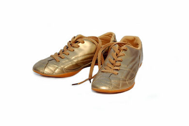 halové boty zlaté