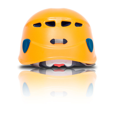 horolezecká helma žlutá