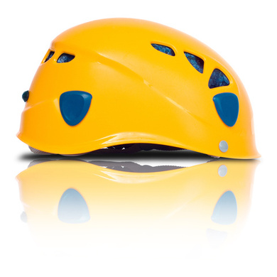 horolezecká helma žlutá
